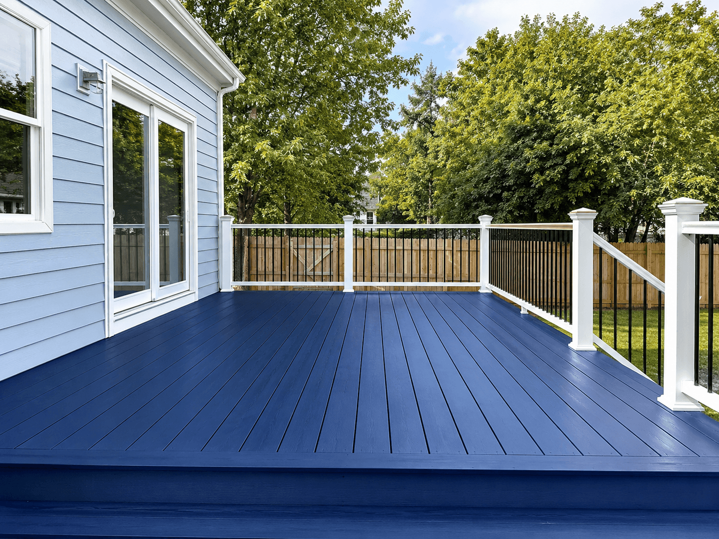 Deck S HOA-Perimeter-Wall-Exterior-Painting
