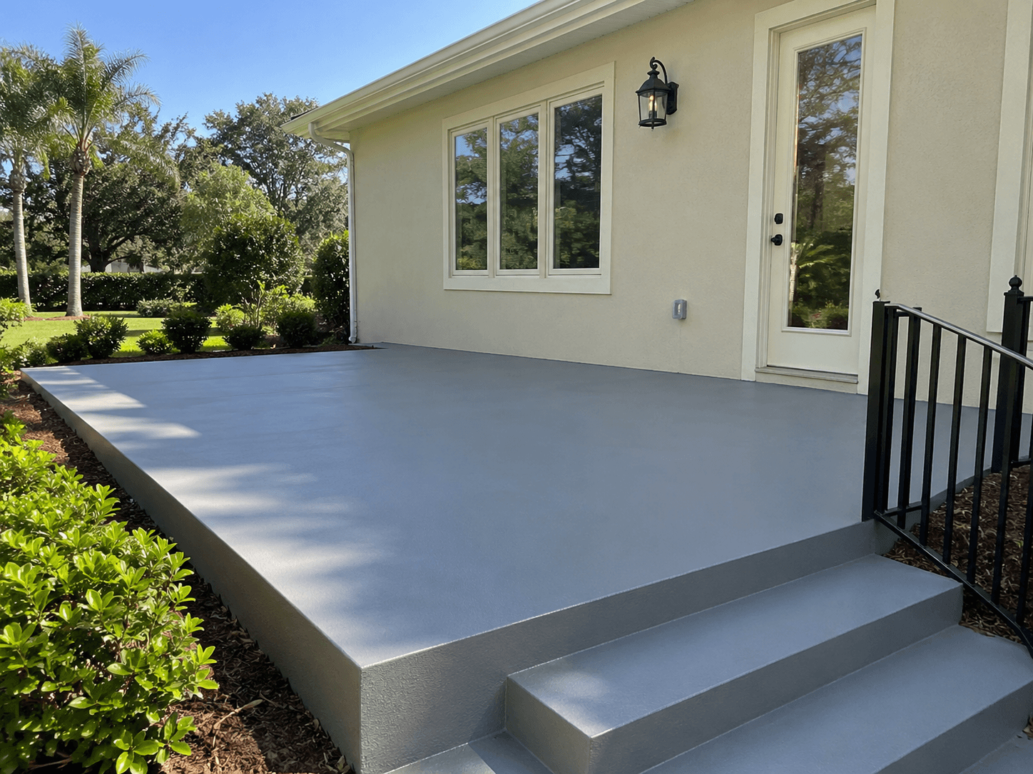 concrete deck